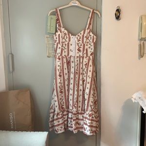 Reformation printed dress